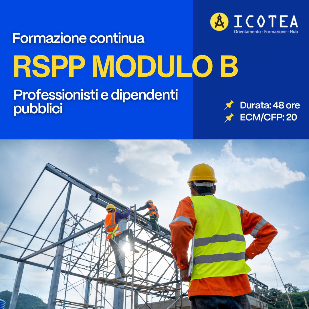 Corso RSPP Modulo B - Monte Ore 48