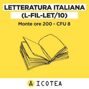corso letteratura italiana