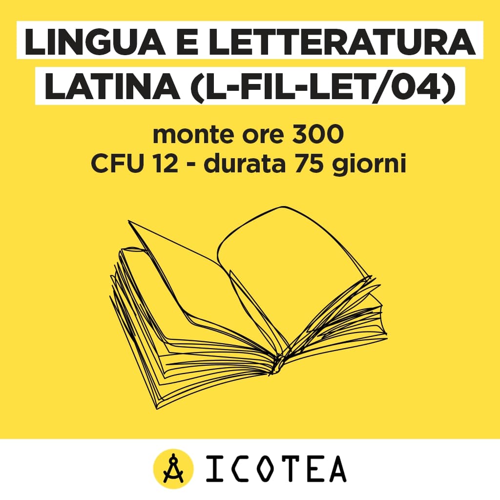 Lingua e letteratura Latina L-FIL-LET/04: corso e esame online