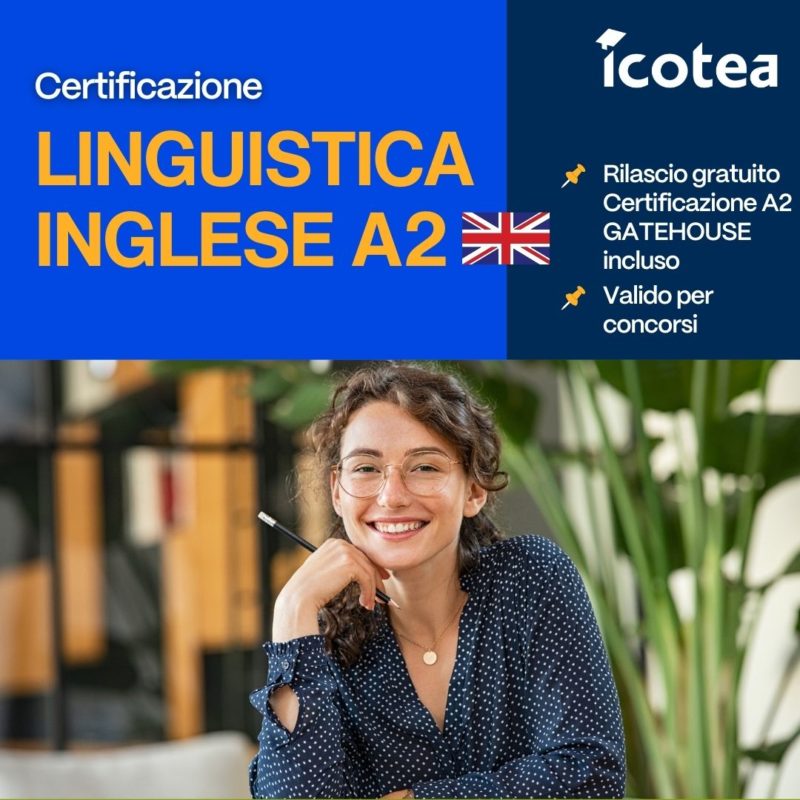 Language Certification A2 English Level - 60 Hours - ICOTEA