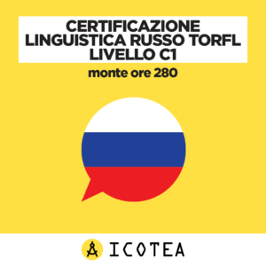 Certificazione Linguistica Russo TORFL Livello c1 - monte ore 280