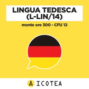 Lingua Tedesca (L-LIN14) - Monte ore 300 - CFU 12
