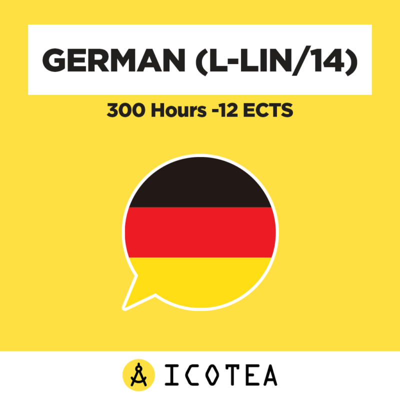 German (L-LIN 14) 300 Hours -12 ECTS