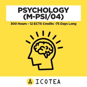 Psychology (M-PSI04) 300 Hours - 12 ECTS Credits -75 Days Long
