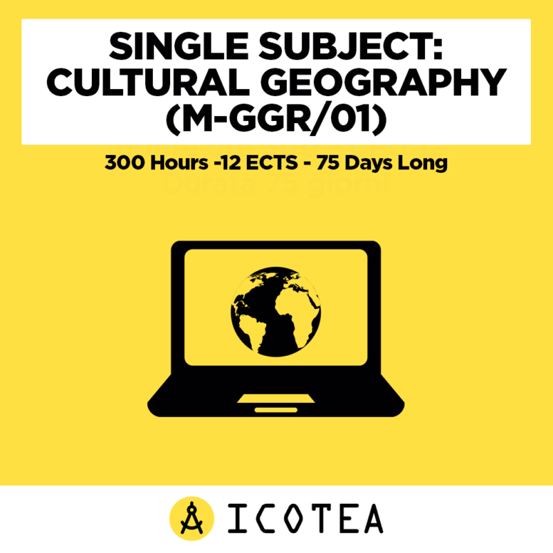 Single Subject Cultural Geography (M-GGR01) -300 Hours -12 ECTS - 75 Days Long