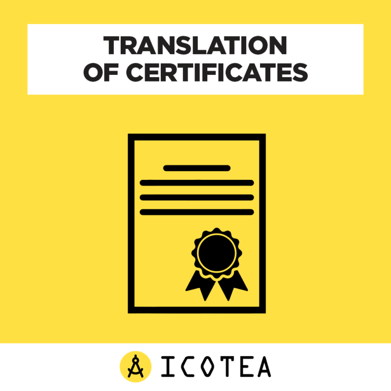 Translation Of Certificates