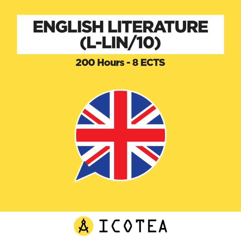 English Literature (L-LIN10) 200 Hours - 8 ECTS