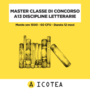 Master Classe di concorso A13 Discipline letterarie