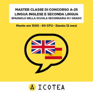 Master Classe di concorso A25 Lingua Inglese e seconda lingua spagnolo
