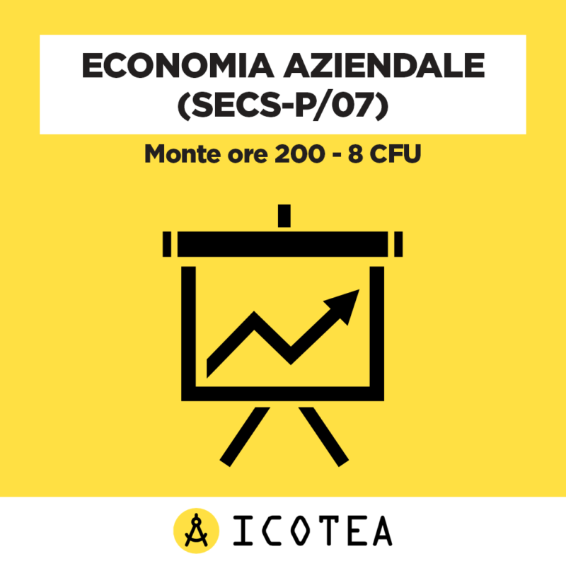 ECONOMIA Aziendale 8 CFU