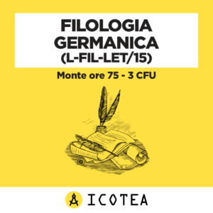 Filologia Germanica 3 CFU