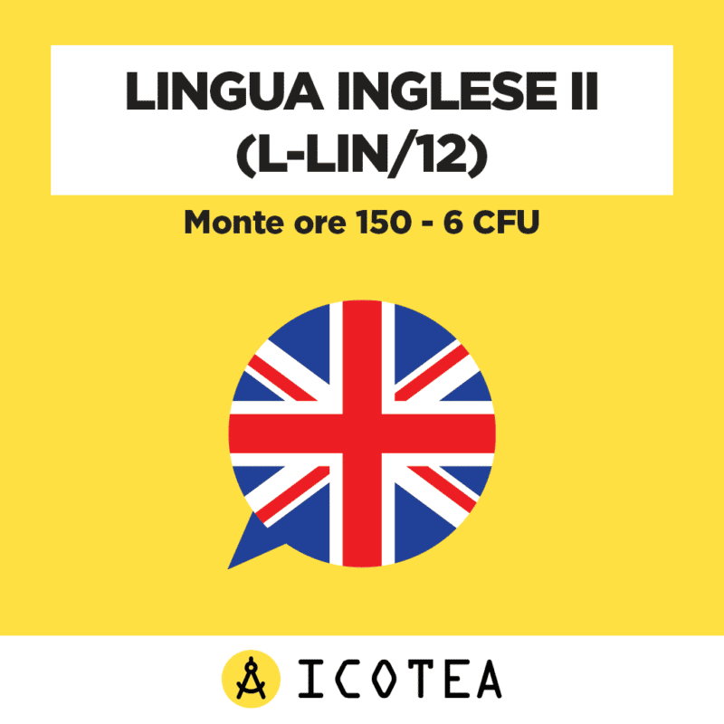 LINGUA INGLESE II 6 CFU