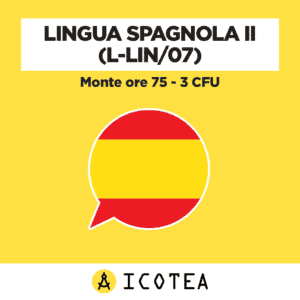 Lingua spagnola II 3 CFU