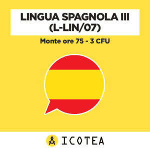 Lingua spagnola III 3 CFU