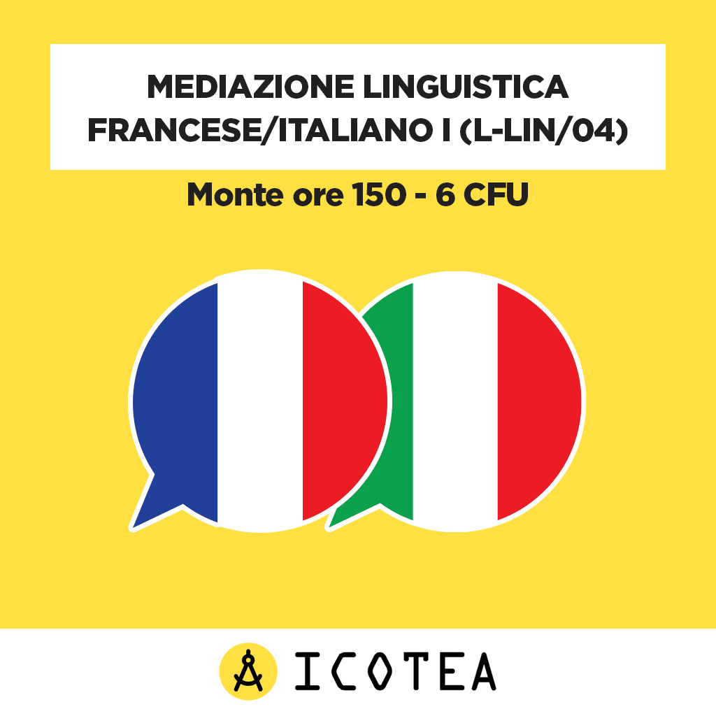 Mediazione Linguistica Francese Italiano I 6 CFU