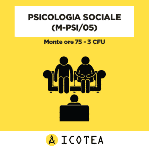 Psicologia sociale 3 CFU