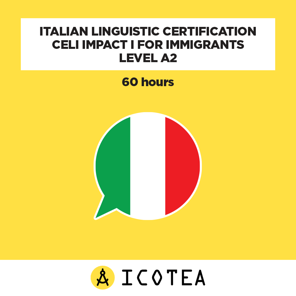 Italian Linguistic Certification CELI Impact i for Immigrants Level A2